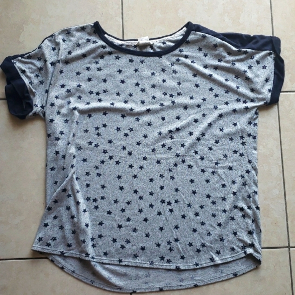 Lucky Brand women's PJs XXL gray blue